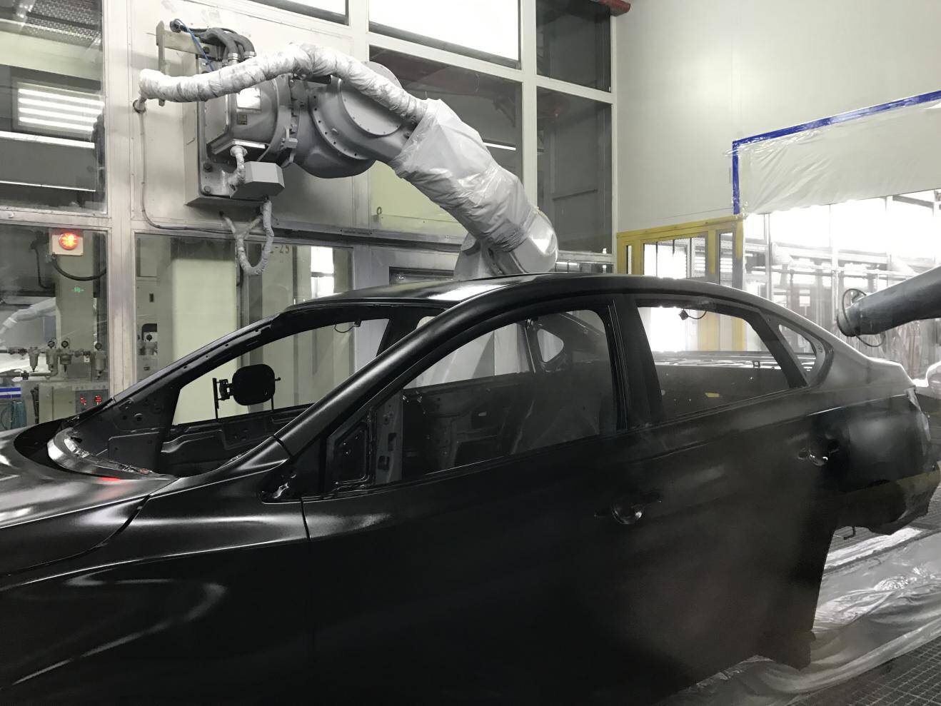 噴涂機器人集成